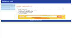 Desktop Screenshot of bilardoturk.com